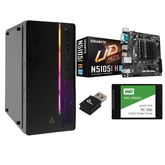 Computadora De Escritorio 4 Nucleos Intel Ram 8gb Ssd 240gb